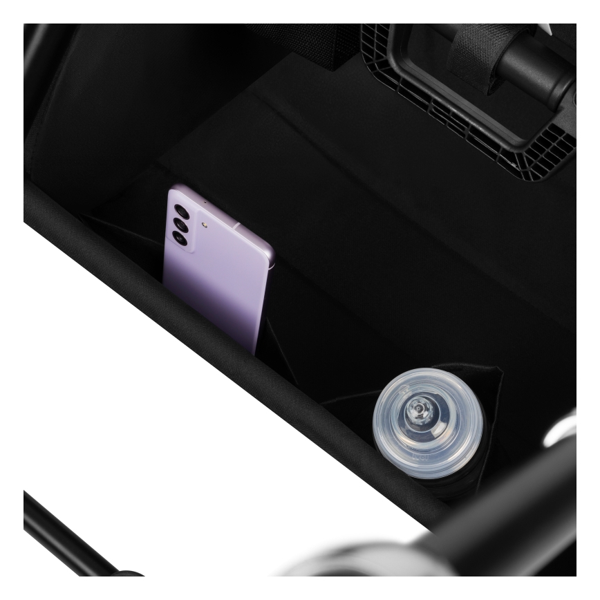 Lionelo - Combi-kinderwagen 2-in-1 MIKA PLUS Grijs Stone