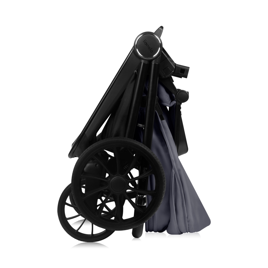 Lionelo - Combi-kinderwagen 2-in-1 MIKA PLUS Grijs Stone