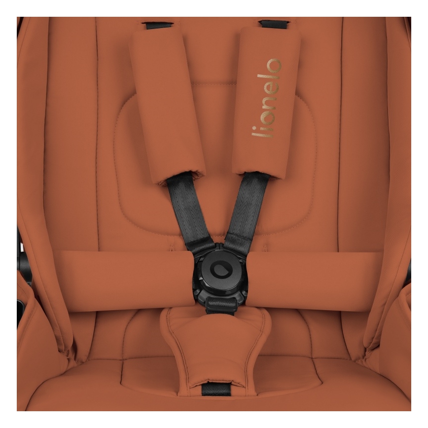 Lionelo - Combi-kinderwagen 2-in-1 MIKA PLUS Roestbruin