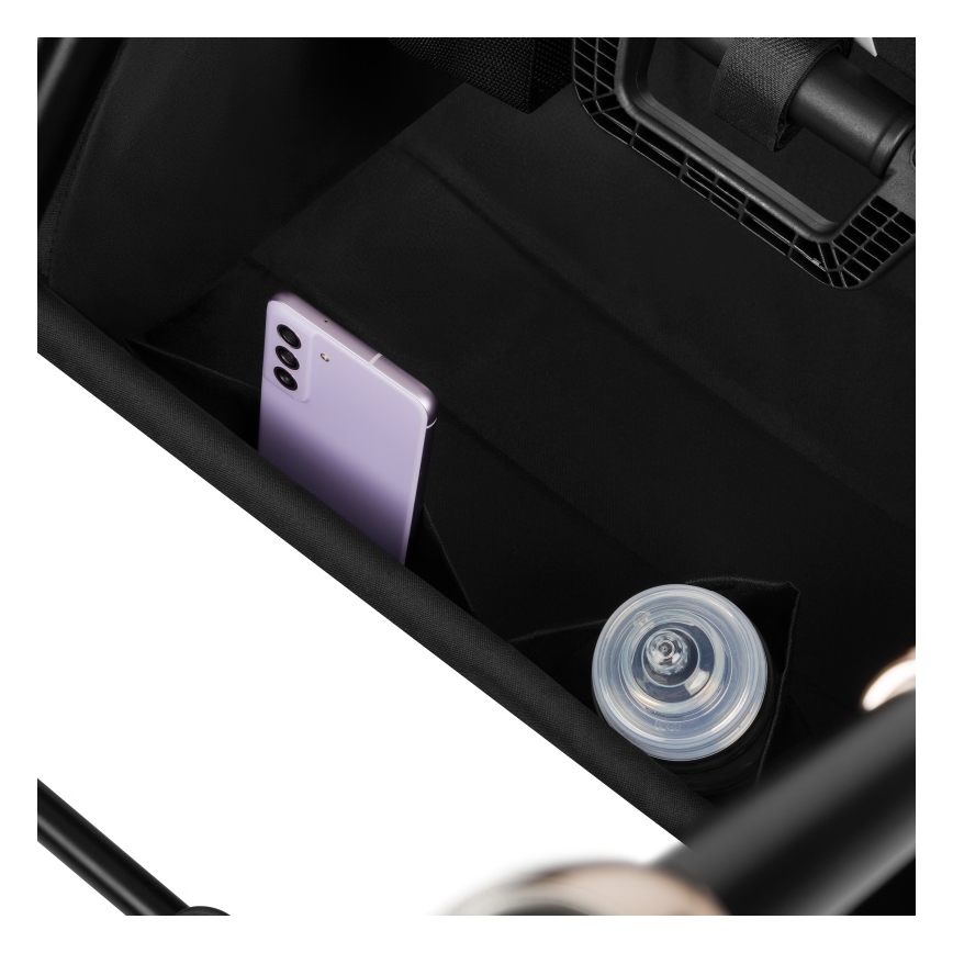 Lionelo - Combi-kinderwagen 2-in-1 MIKA PLUS Roestbruin