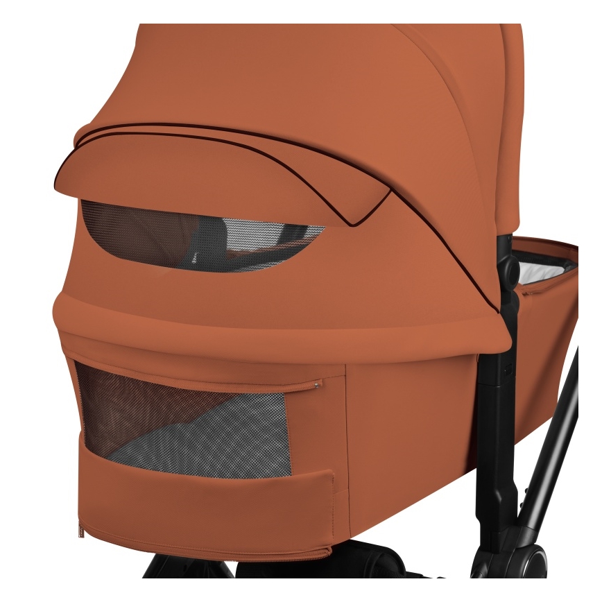 Lionelo - Combi-kinderwagen 2-in-1 MIKA PLUS Roestbruin
