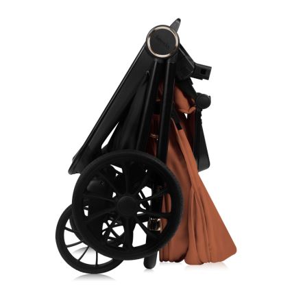 Lionelo - Combi-kinderwagen 2-in-1 MIKA PLUS Roestbruin