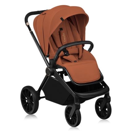 Lionelo - Combi-kinderwagen 2-in-1 MIKA PLUS Roestbruin