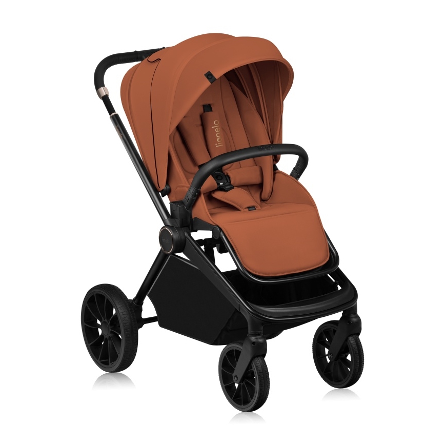 Lionelo - Combi-kinderwagen 2-in-1 MIKA PLUS Roestbruin