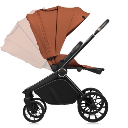 Lionelo - Combi-kinderwagen 2-in-1 MIKA PLUS Roestbruin
