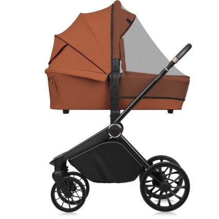 Lionelo - Combi-kinderwagen 2-in-1 MIKA PLUS Roestbruin