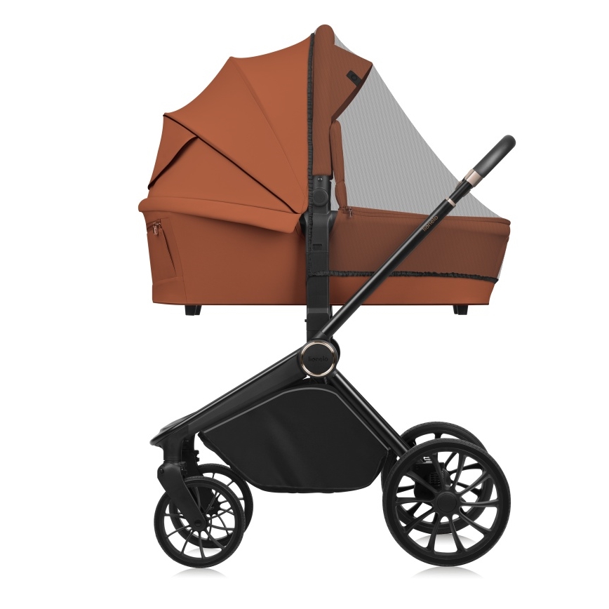 Lionelo - Combi-kinderwagen 2-in-1 MIKA PLUS Roestbruin