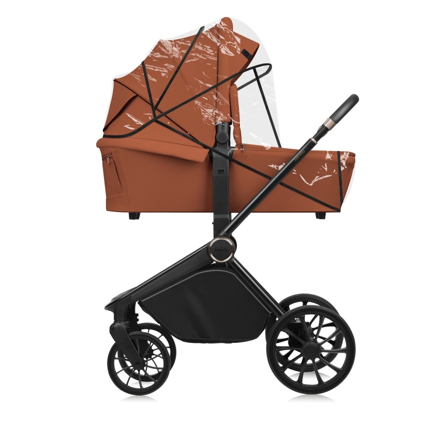 Lionelo - Combi-kinderwagen 2-in-1 MIKA PLUS Roestbruin