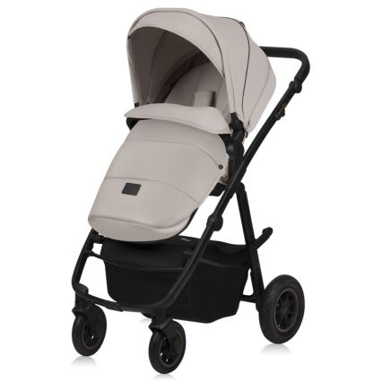 Lionelo - Combi-kinderwagen 3-in-1 AMBER PLUS Beige Sand