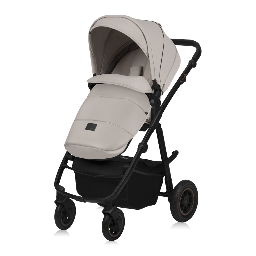 Lionelo - Combi-kinderwagen 3-in-1 AMBER PLUS Beige Sand