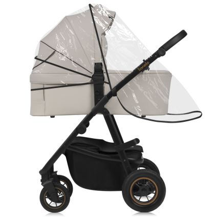 Lionelo - Combi-kinderwagen 3-in-1 AMBER PLUS Beige Sand