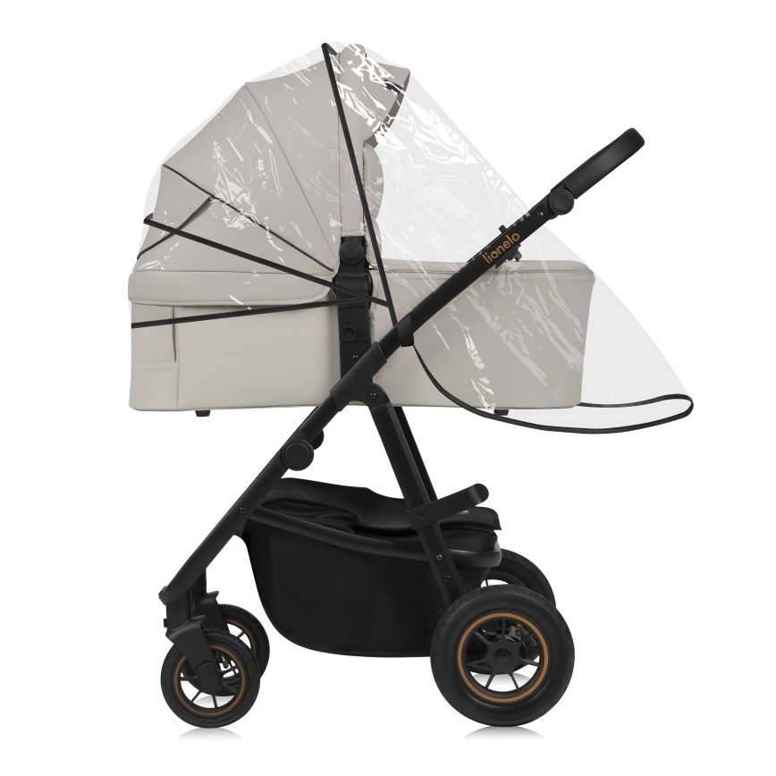 Lionelo - Combi-kinderwagen 3-in-1 AMBER PLUS Beige Sand