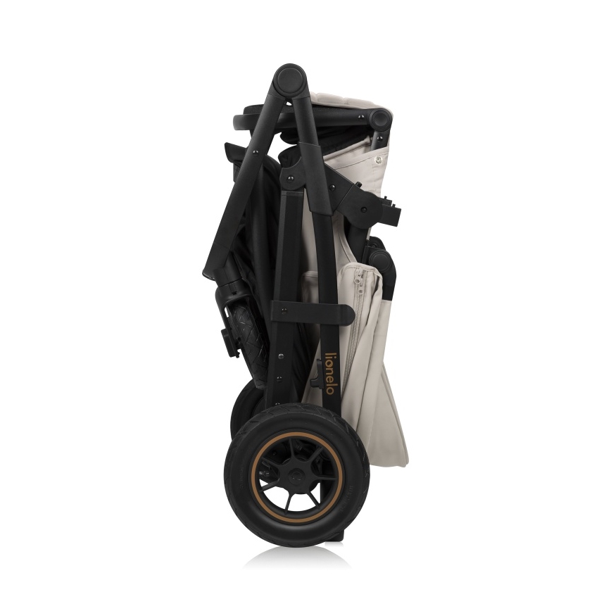 Lionelo - Combi-kinderwagen 3-in-1 AMBER PLUS Beige Sand