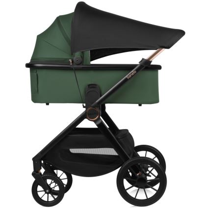 Lionelo - Combi-kinderwagen 3-in-1 LAYLA Groen Bos