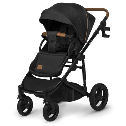 Lionelo - Combi-kinderwagen 3-in-1 MARI TOUR Black Onyx