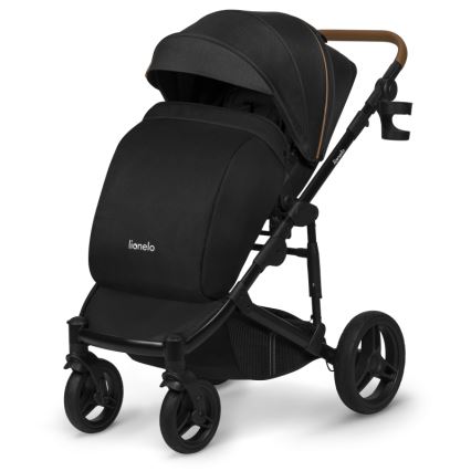 Lionelo - Combi-kinderwagen 3-in-1 MARI TOUR Black Onyx