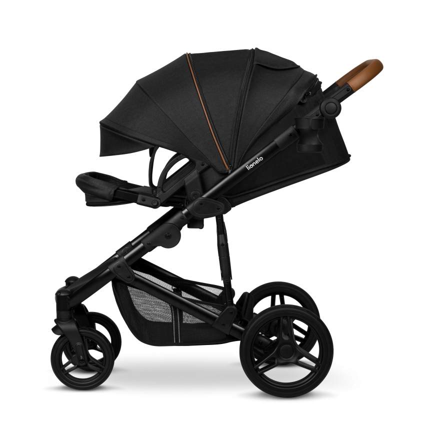 Lionelo - Combi-kinderwagen 3-in-1 MARI TOUR Black Onyx