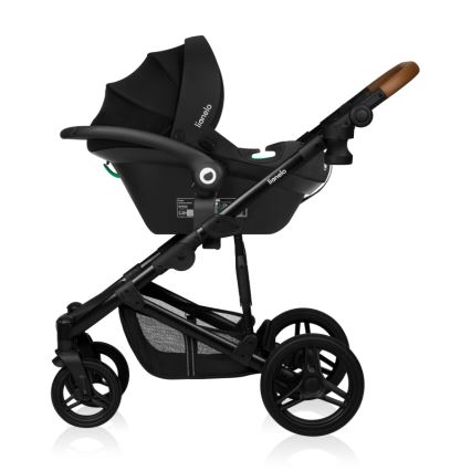 Lionelo - Combi-kinderwagen 3-in-1 MARI TOUR Black Onyx