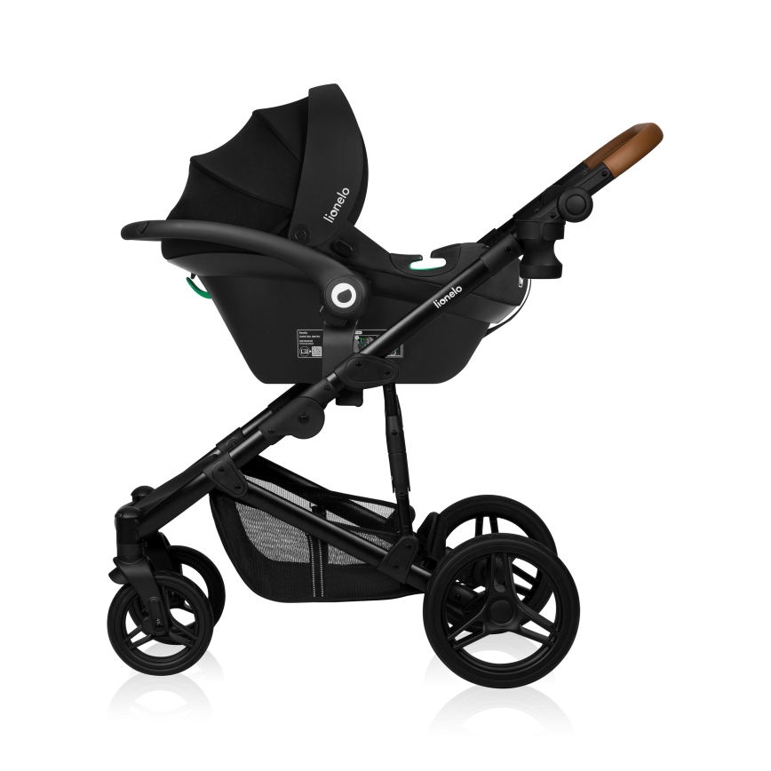 Lionelo - Combi-kinderwagen 3-in-1 MARI TOUR Black Onyx