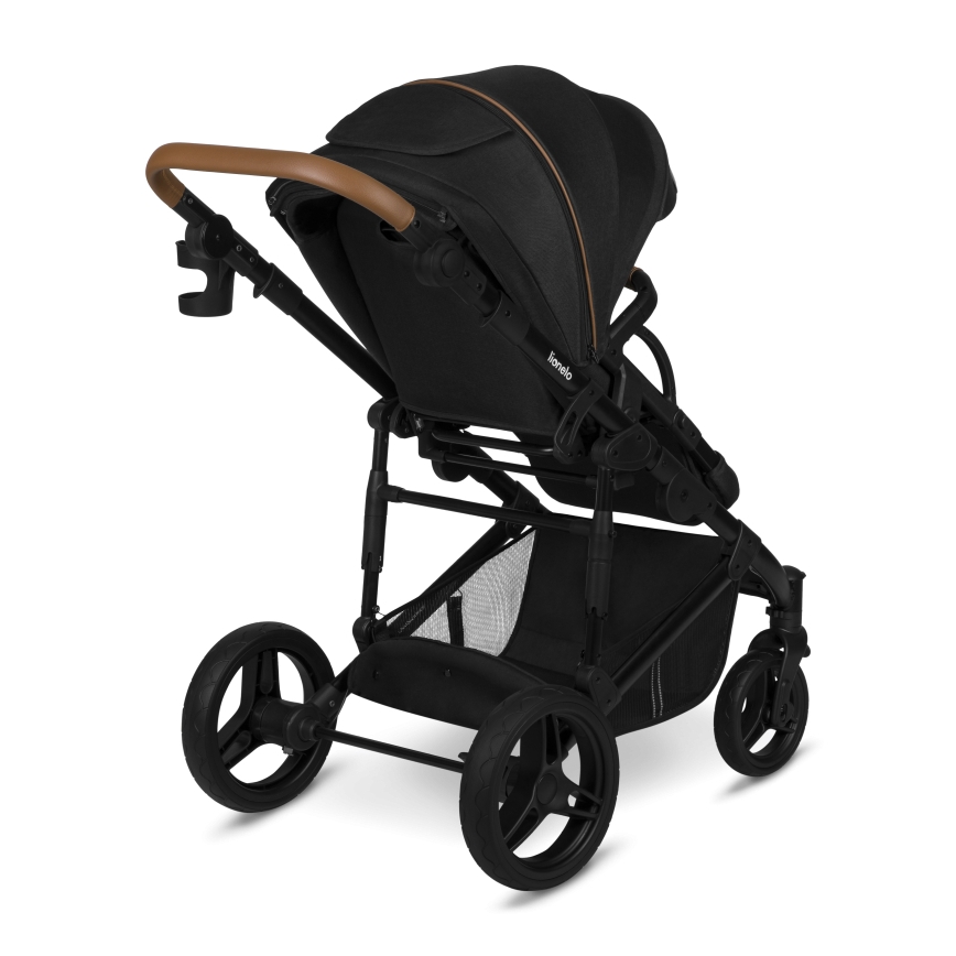 Lionelo - Combi-kinderwagen 3-in-1 MARI TOUR Black Onyx