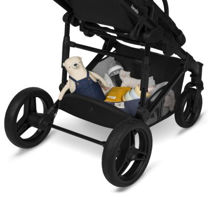 Lionelo - Combi-kinderwagen 3-in-1 MARI TOUR Black Onyx
