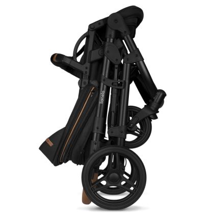 Lionelo - Combi-kinderwagen 3-in-1 MARI TOUR Black Onyx