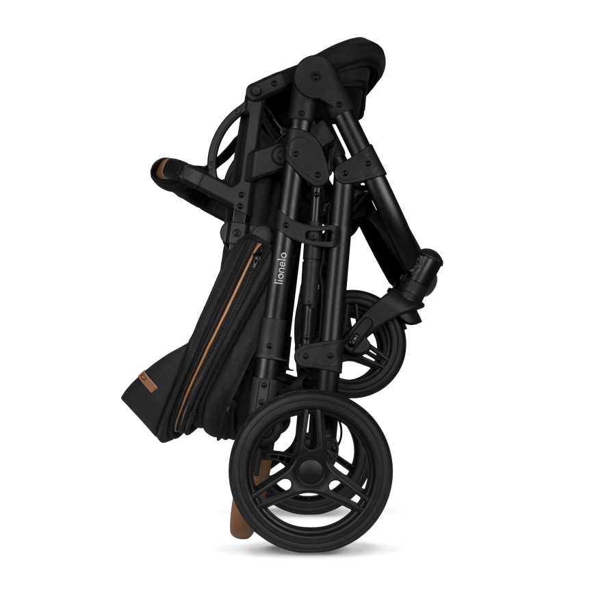 Lionelo - Combi-kinderwagen 3-in-1 MARI TOUR Black Onyx