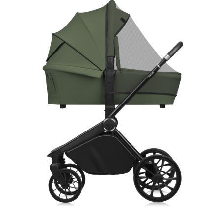 Lionelo - Combi-kinderwagen 3-in-1 MIKA PLUS Olijfgroen