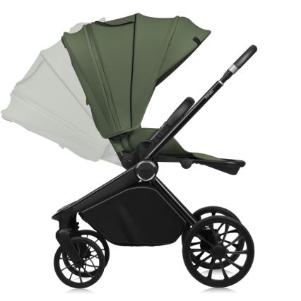 Lionelo - Combi-kinderwagen 3-in-1 MIKA PLUS Olijfgroen