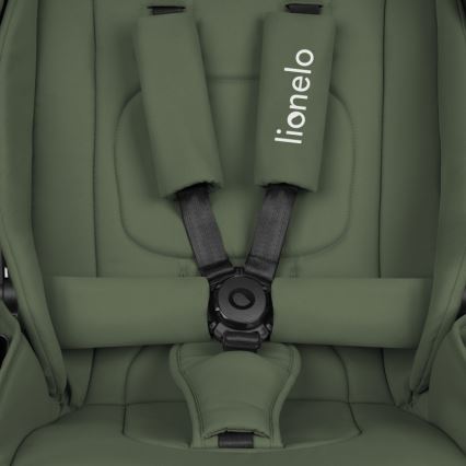 Lionelo - Combi-kinderwagen 3-in-1 MIKA PLUS Olijfgroen