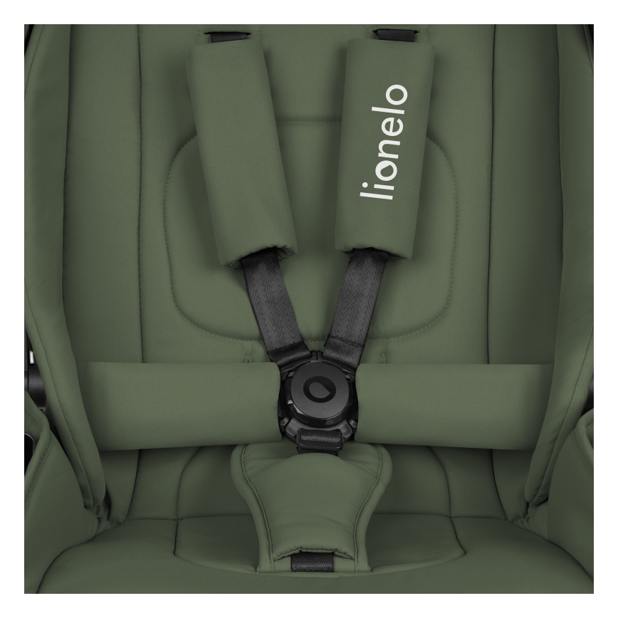 Lionelo - Combi-kinderwagen 3-in-1 MIKA PLUS Olijfgroen