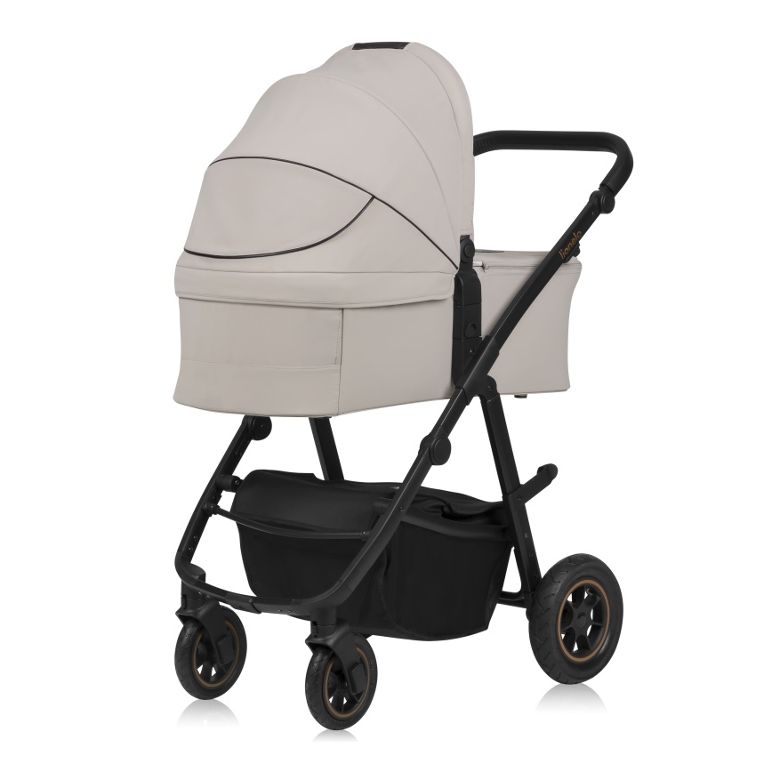 Lionelo - Combinatiekinderwagen 2-in-1 AMBER PLUS Beige Zand