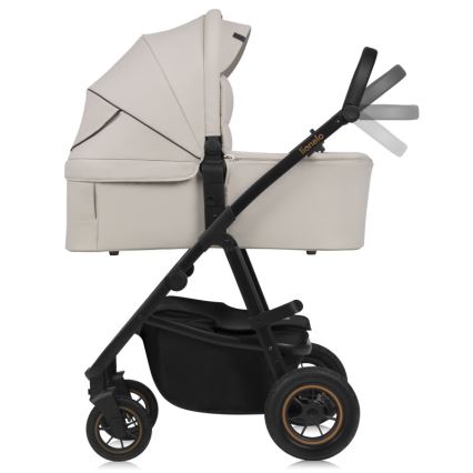 Lionelo - Combinatiekinderwagen 2-in-1 AMBER PLUS Beige Zand