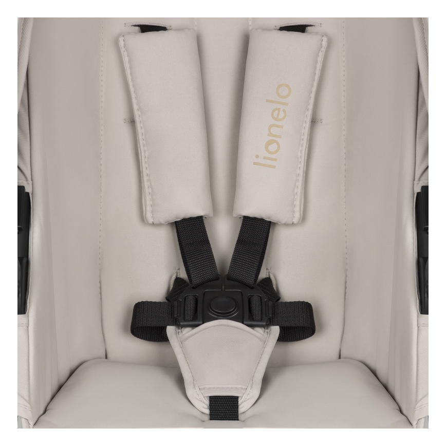 Lionelo - Combinatiekinderwagen 2-in-1 AMBER PLUS Beige Zand