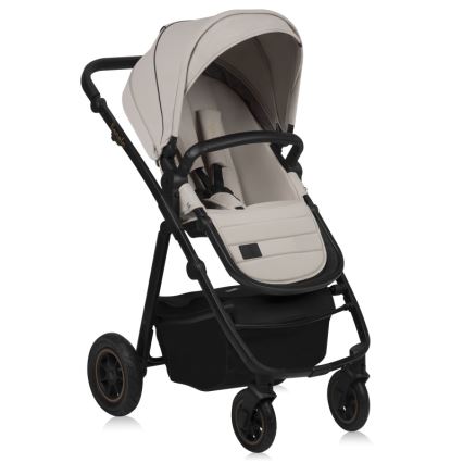 Lionelo - Combinatiekinderwagen 2-in-1 AMBER PLUS Beige Zand