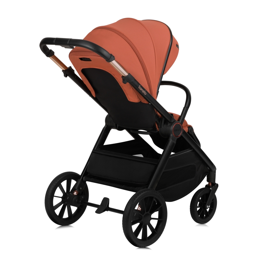Lionelo - Combinatiekinderwagen 2-in-1 LAYLA Bruin (roestkleurig)