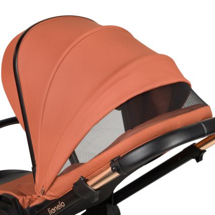 Lionelo - Combinatiekinderwagen 2-in-1 LAYLA Bruin (roestkleurig)