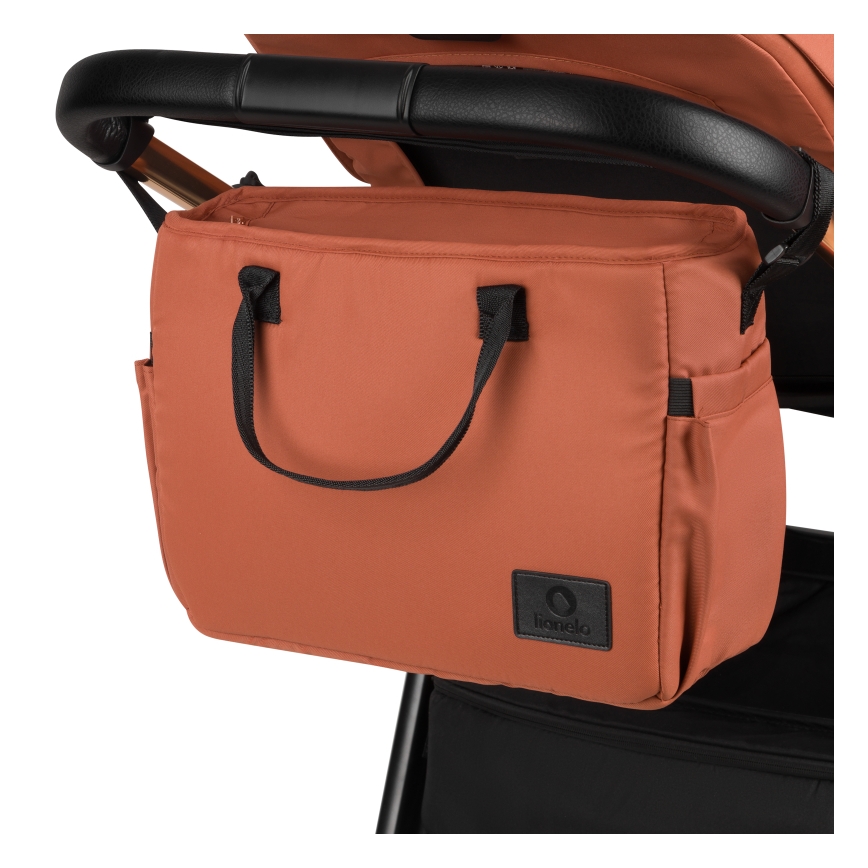 Lionelo - Combinatiekinderwagen 2-in-1 LAYLA Bruin (roestkleurig)