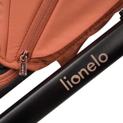 Lionelo - Combinatiekinderwagen 2-in-1 LAYLA Bruin (roestkleurig)