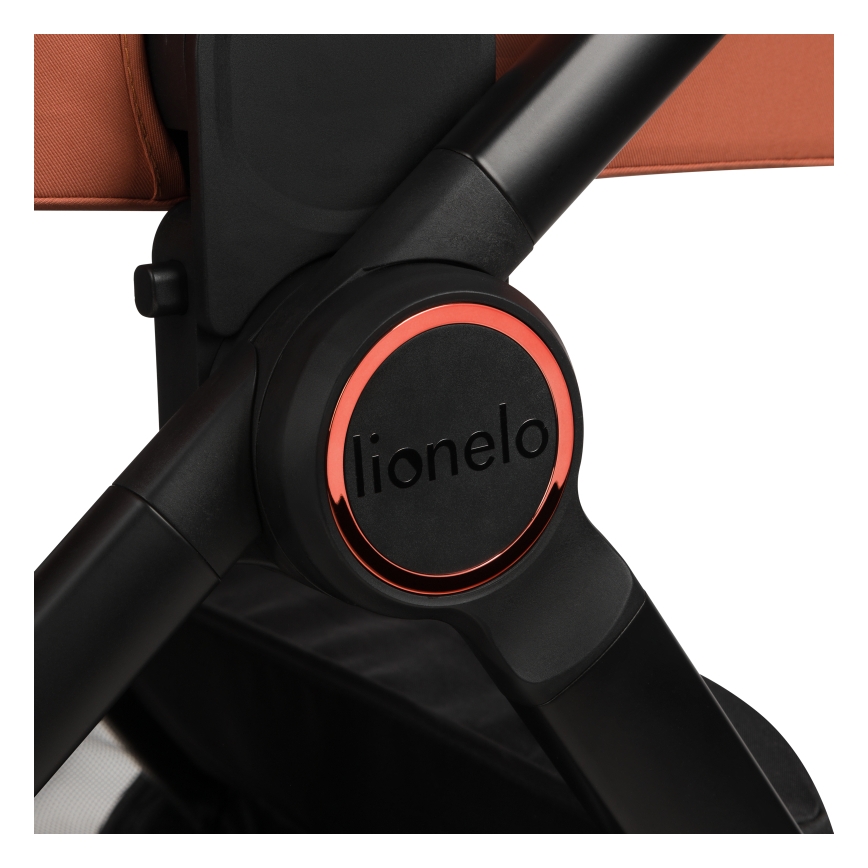 Lionelo - Combinatiekinderwagen 2-in-1 LAYLA Bruin (roestkleurig)