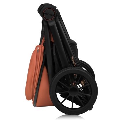 Lionelo - Combinatiekinderwagen 2-in-1 LAYLA Bruin (roestkleurig)