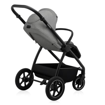 Lionelo - Combinatiekinderwagen 2-in-1 MERIL Grey Stone