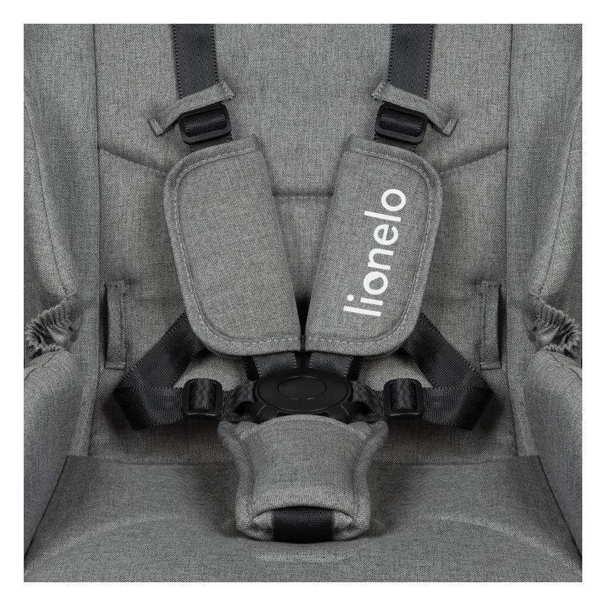 Lionelo - Combinatiekinderwagen 2-in-1 MERIL Grey Stone