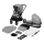 Lionelo - Combinatiekinderwagen 2-in-1 MIKA Grey Stone
