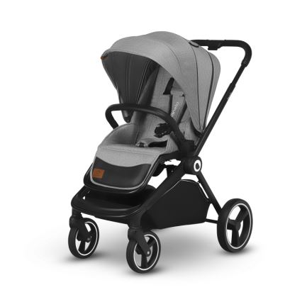Lionelo - Combinatiekinderwagen 2-in-1 MIKA Grey Stone