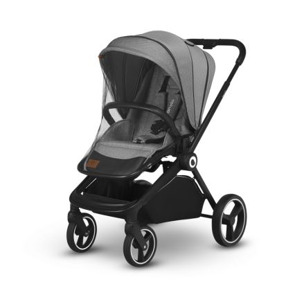Lionelo - Combinatiekinderwagen 2-in-1 MIKA Grey Stone