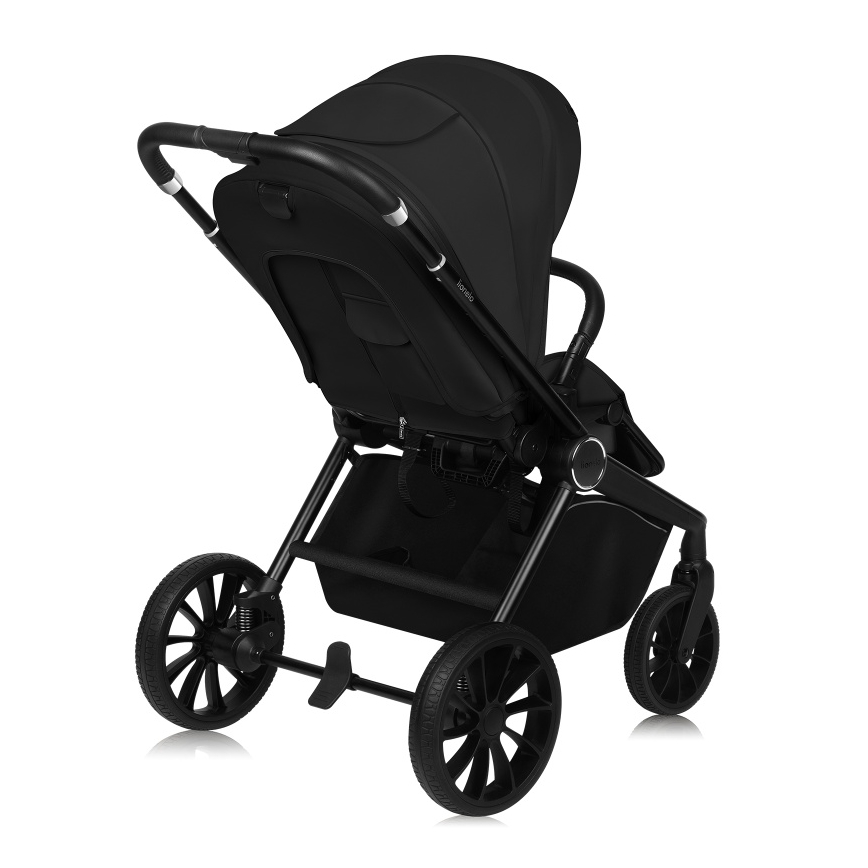 Lionelo - Combinatiekinderwagen 2-in-1 MIKA PLUS Black Onyx