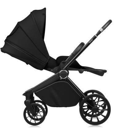 Lionelo - Combinatiekinderwagen 2-in-1 MIKA PLUS Black Onyx