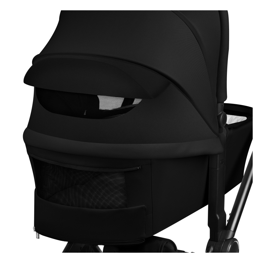 Lionelo - Combinatiekinderwagen 2-in-1 MIKA PLUS Black Onyx