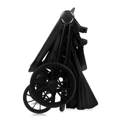 Lionelo - Combinatiekinderwagen 2-in-1 MIKA PLUS Black Onyx